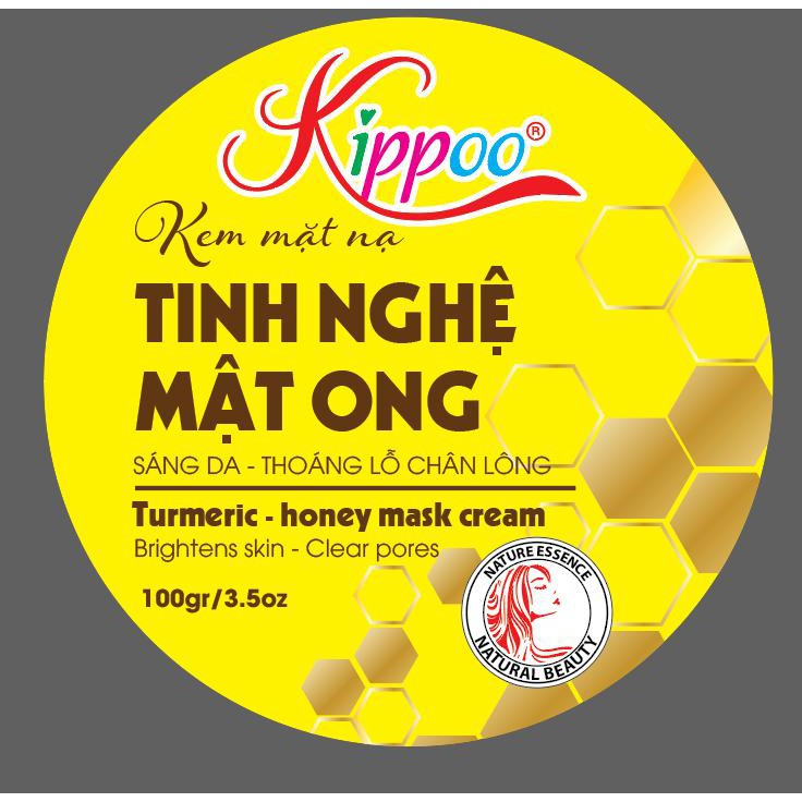 Kem mặt nạ tinh chất nghệ, mật ong kippoo