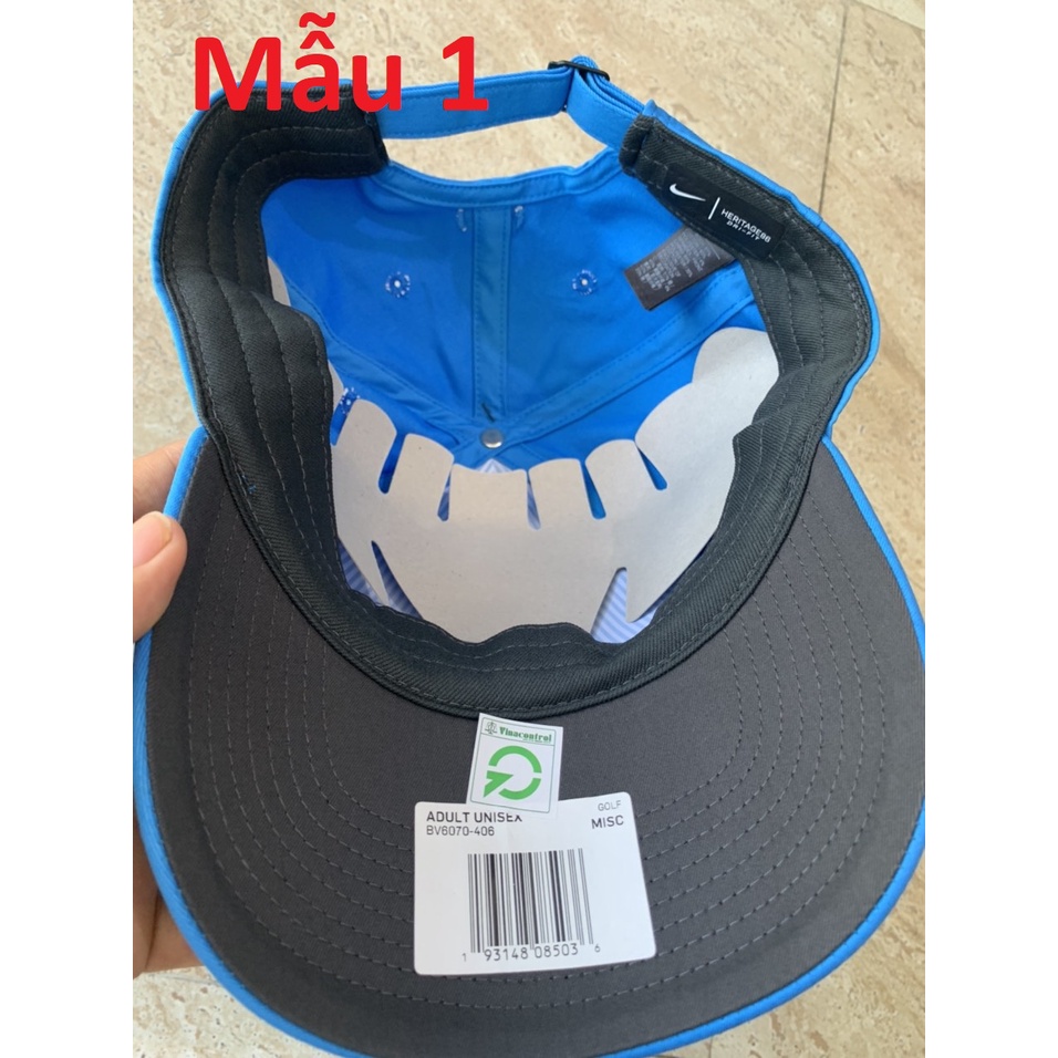 Mũ golf  Nike cap  lưỡi trai chơi gôn  thể thao  loại đục lỗ ( Mũ chơi gôn lưỡi trai  )  [Hàng Chính Hãng 100%]