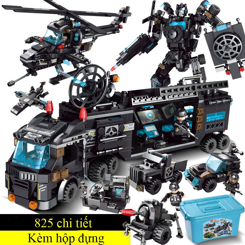 Tuyển tập bộ đồ chơi xếp hình Lego nhiều chủ đề và tạo hình khác nhau, nhựa ABS an toàn, chi tiết sắc sảo