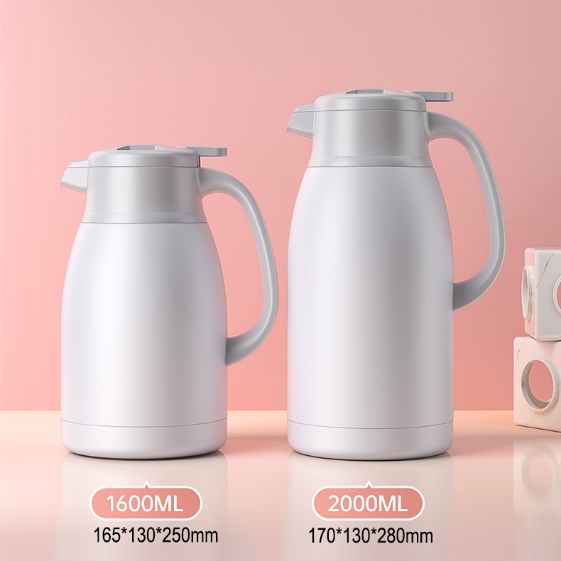 Bình Đun Nước Giữ Nhiệt Bằng Thép Không Gỉ 304 1.6L/2L 24 Tiếng Tiện Dụng