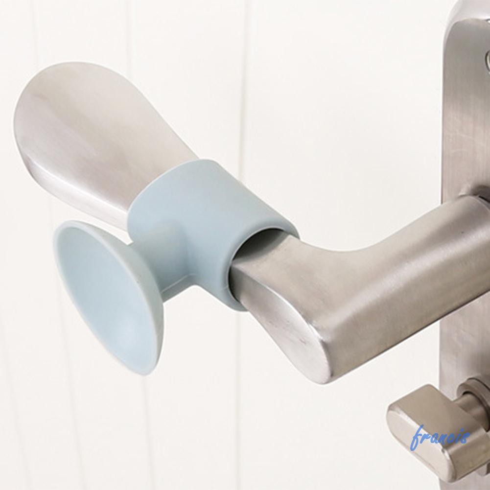 Tấm chặn cửa chống va đập ngăn tiếng ồn cho cửa ra vào nhà ở bằng cao su có cốc hút tiện dụng | BigBuy360 - bigbuy360.vn