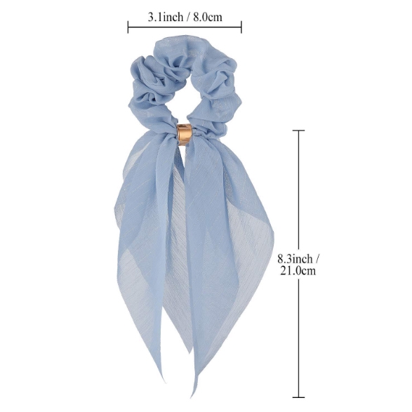 Dây buộc tóc lụa mềm vintage Scrunchies cao cấp loại 1 HD53