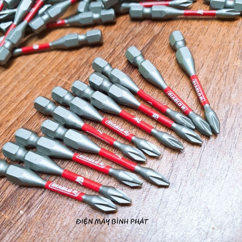 Mũi Bắn Vít 4 cạnh đầu Nhỏ PH1 , PH2 DIABLO