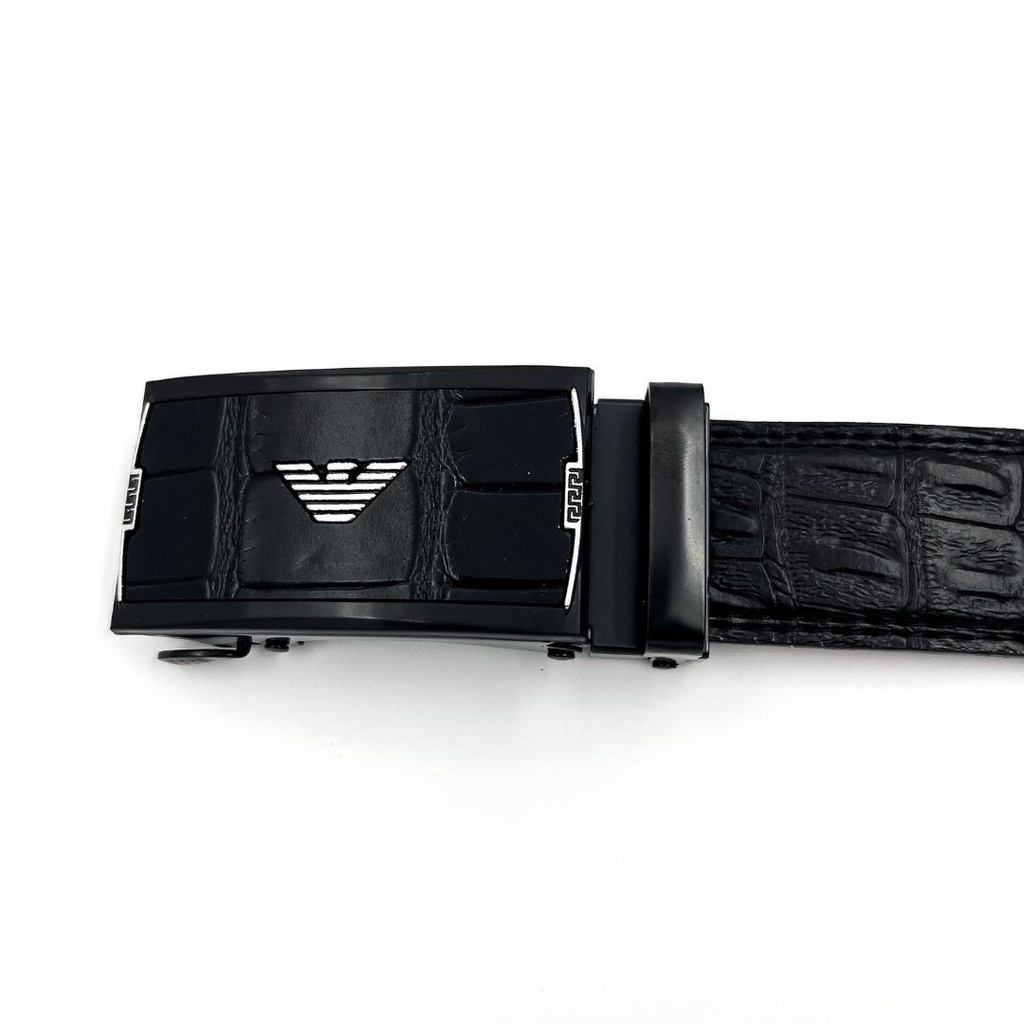 Thắt lưng nam - Dây nịt nam cao cấp da cá sấu khóa kim loại tự động sang trọng TL17