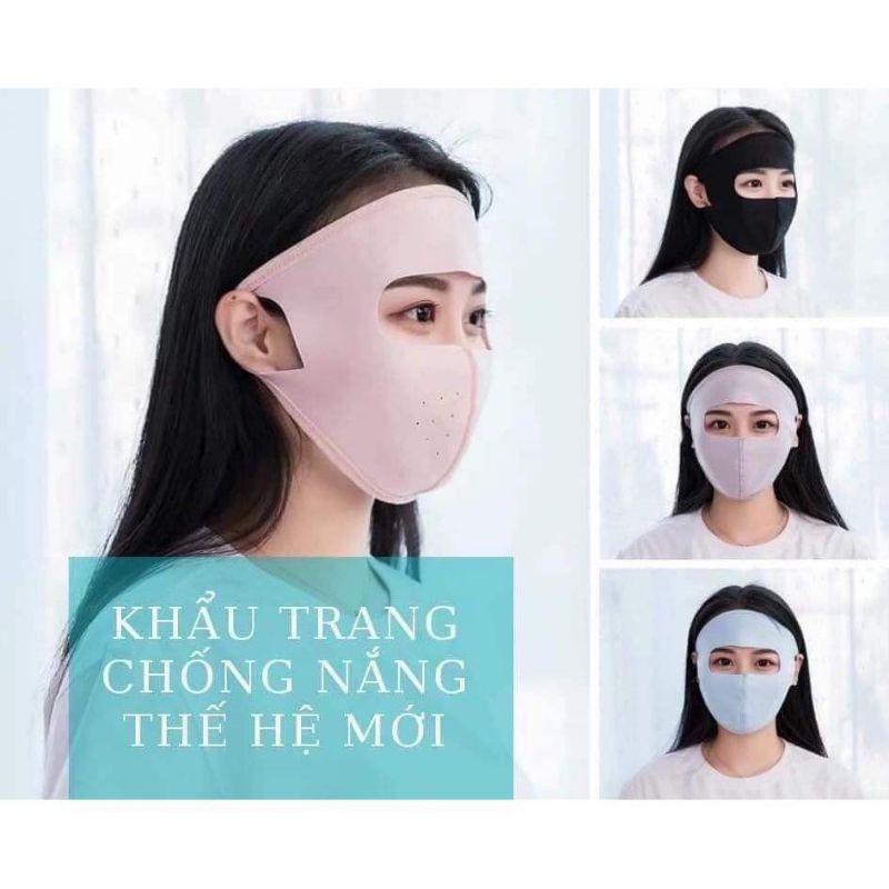 khẩu trang vải ninnja chống nắng