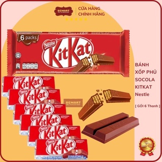 Gói 6 Thanh Bánh Xốp Phủ Sôcôla Nestlé Kitkat