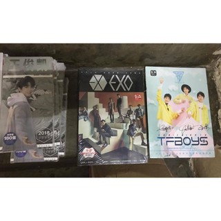 ( đã hết) photobook tfboys photobook e.xo album ảnh tặng kèm poster tập ảnh