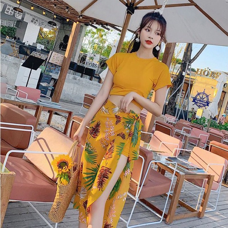 Đồ đi biển nữ HANA bikini 2 mảnh free size mặc đi bơi, đạo biển - sp 19