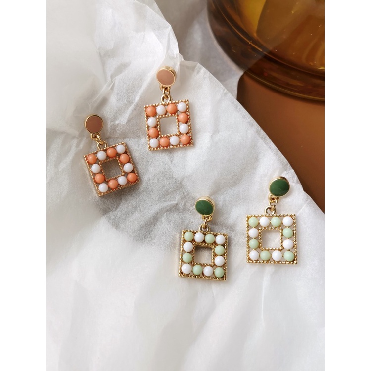 Bông tai hình học cá tính, mới lạ cho nữ