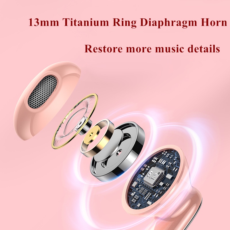 Tai Nghe Bluetooth 5.0 Không Dây D28 Chống Ồn