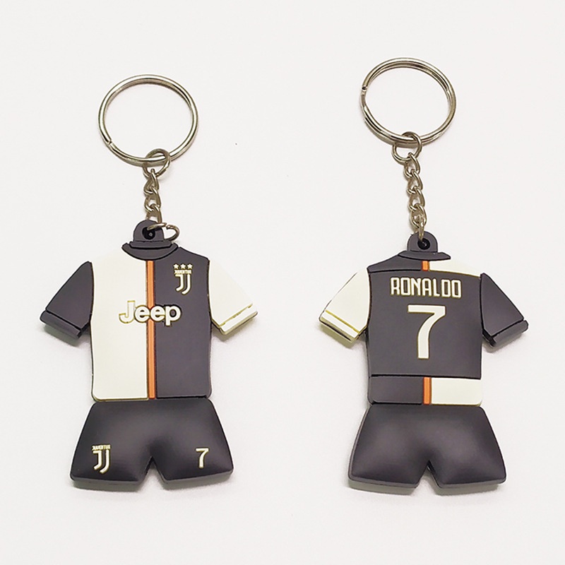 Móc Khóa Hình Cầu Thủ Messi Kanter De Bruyne Hazard Ronaldo Neymar Neymar Kaka Ozil by2