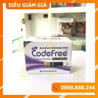 QUE THỬ ĐƯỜNG HUYẾT CODEFREE DÙNG CHO MÁY ĐO TIỂU ĐƯỜNG CODEFREE