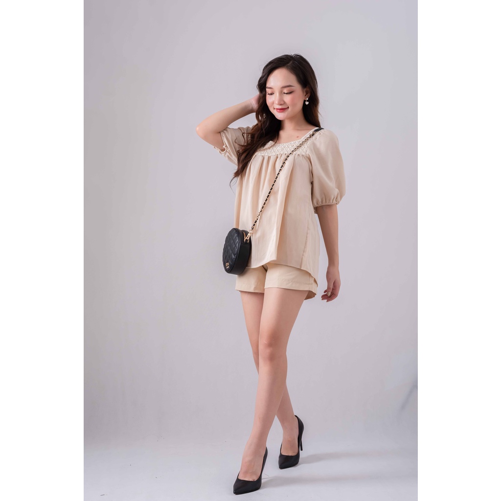 Set bộ đũi ren cổ siêu xinh - Bộ đũi mix ren
