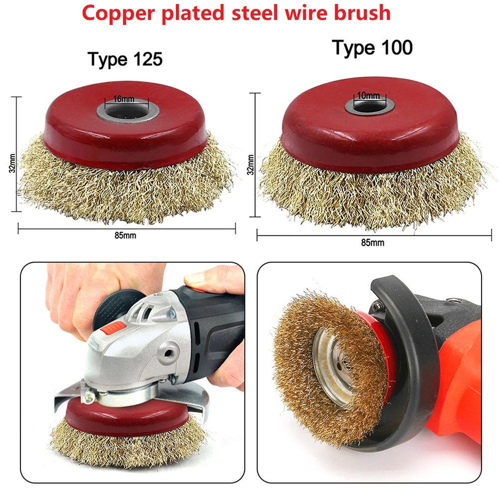 Máy Mài Góc Bằng Dây Thép Mạ Đồng Chuyên Dụng