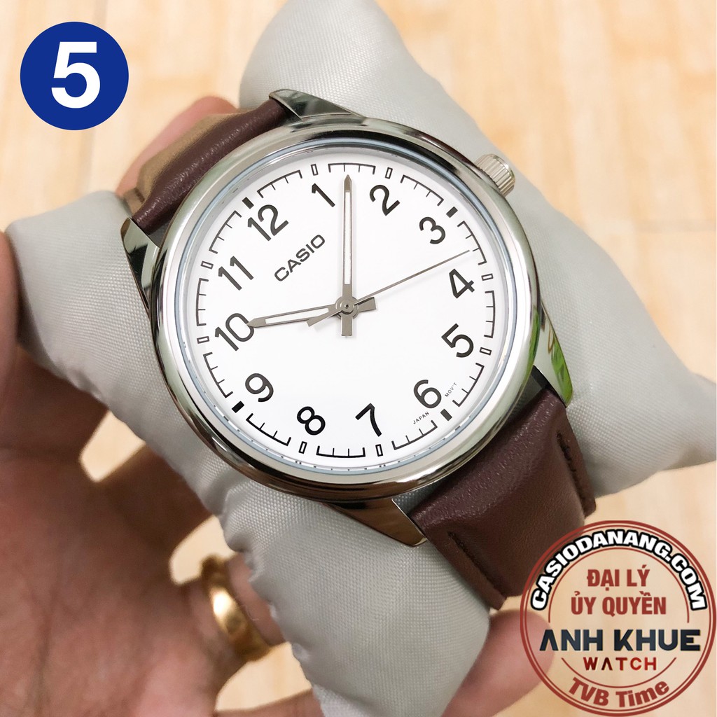 Đồng hồ nam dây da Casio Standard chính hãng Anh Khuê MTP-V005 Series | BigBuy360 - bigbuy360.vn
