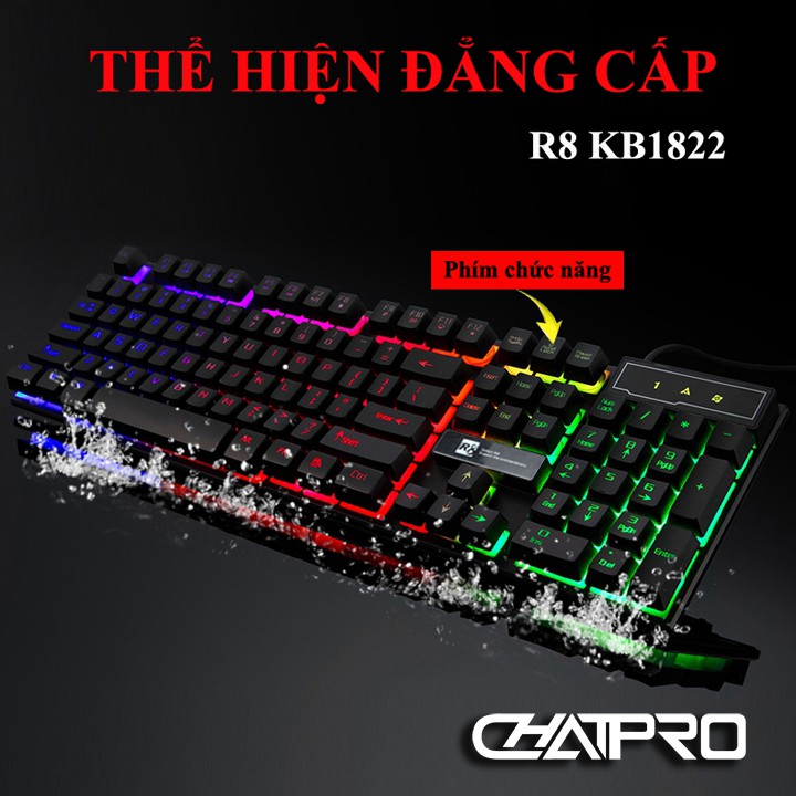 Bàn Phím Giả Cơ Chuyên Game R8 KB1822 | BigBuy360 - bigbuy360.vn