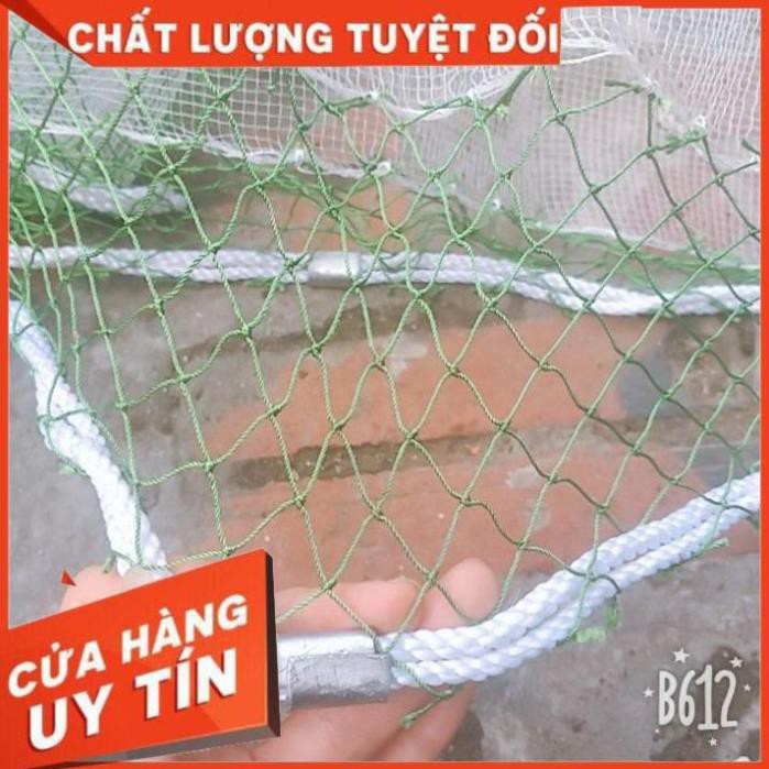 Lưới Quét Cá Tôm Cao 2m dài 10m Hàng Chất Lượng Cao Gia Công ( TẶNG VỢT XÚC CÁ ) LƯỚI QUÉT AO LƯỚI VÉT CÁ GIA CÔNG