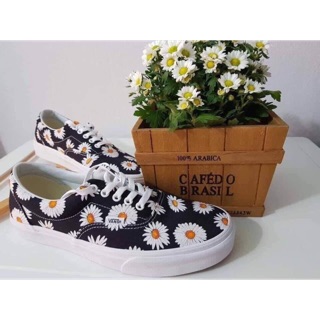 Ảnh thật + sẵn kho 💥💥Giầy thể thao sneaker van hoa cúc siêu xinh