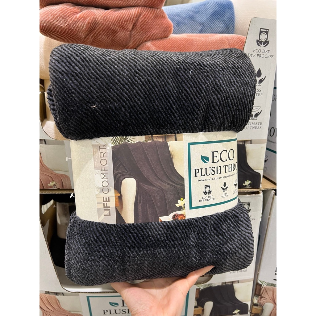 Mền Eco Plush Throw Life Comfort - Mỹ