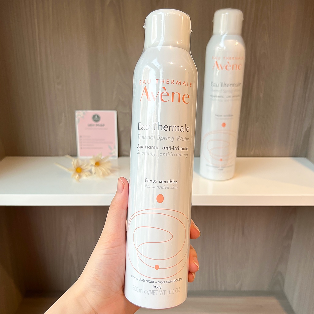 Xịt Khoáng Avene Thermal Spring Water Spray Cấp Ẩm, Làm Dịu Da, Chống Lão Hóa Da 300ml