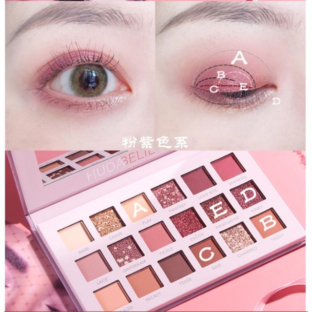 [HOT DEAL Giảm 45% Nhập Mã RUBI45PT] Bảng Phấn Mắt NUDE HUDA BEAUTY Siêu Hot Ưu Chuộng Nhất 2019