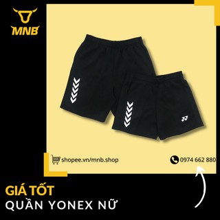 Quần cầu lông Yonex nữ, quần đùi thể thao cho nữ sử dụng trong tập luyện cầu lông, chạy bộ, đi bộ, đá bóng, tập gym