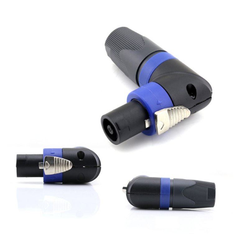 Jack speakon, jack neutrik chữ L vuông góc 90 độ