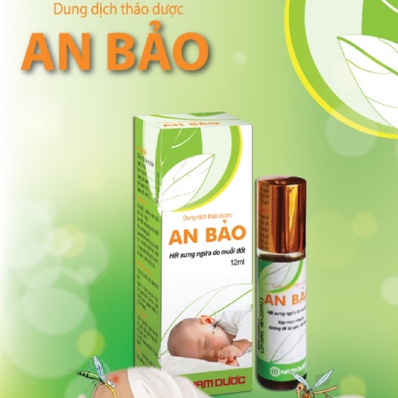 Dung dịch thảo dược An Bảo -  chai 12ml - Sát khuẩn , tiêu độc, tiêu sưng Làm hết mụn trứng cá, mụn cám, mụn đỏ, mụn bọc