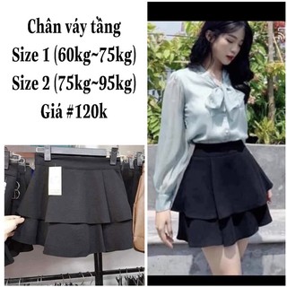 Chân váy tầng Bigsize 60kg~95kg
