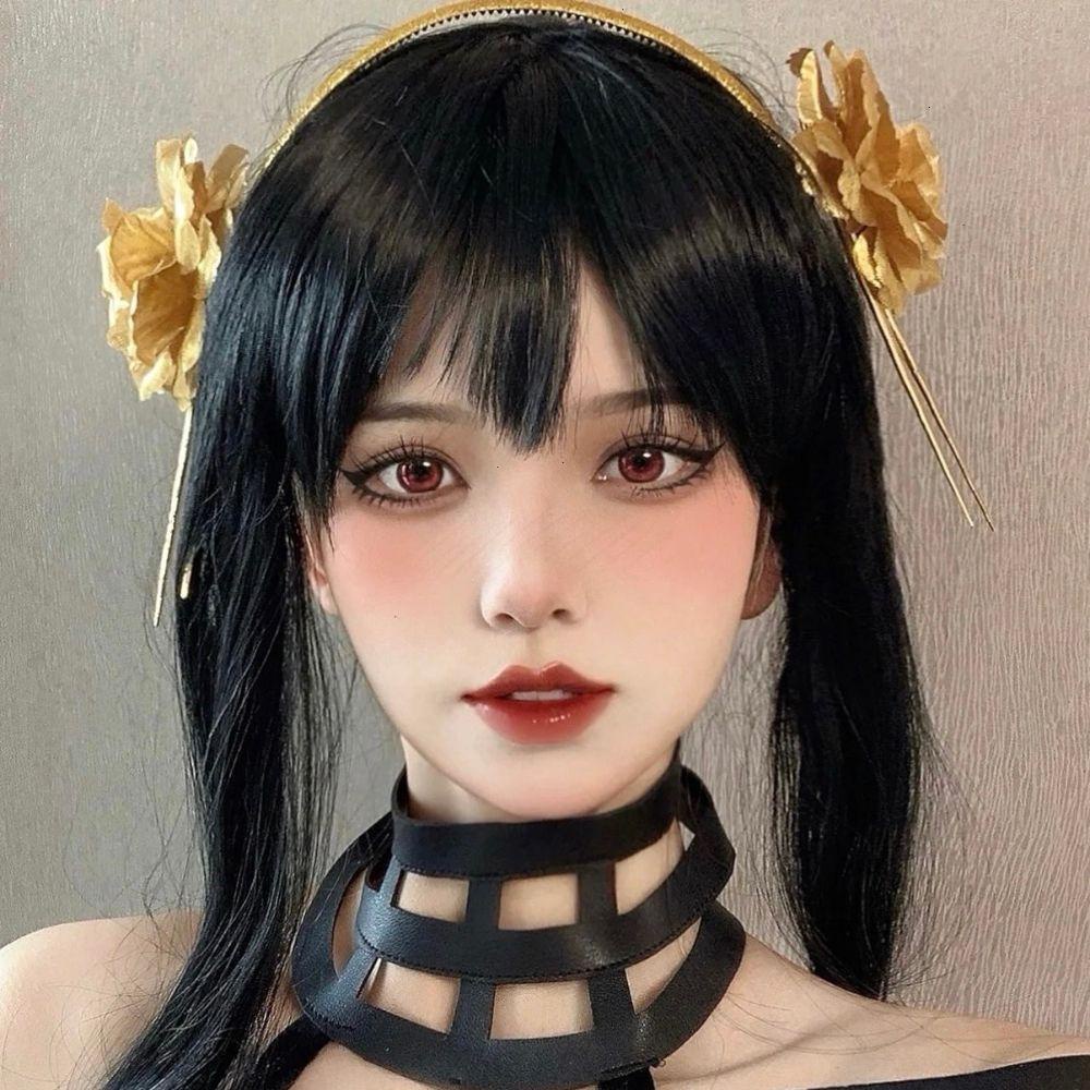 Cài Tóc Hóa Trang Nhân Vật Yor Briar Trong Yor Forger Spy Family