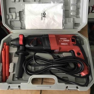 Khoan bê tông gl-2603 geox kèm mũi khoan - hàng chính hãng dây đồng 100%