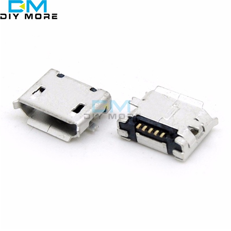 Set 10 Giắc Nhận USB Loại B Micro USB 5P 5-pin 5Pin
