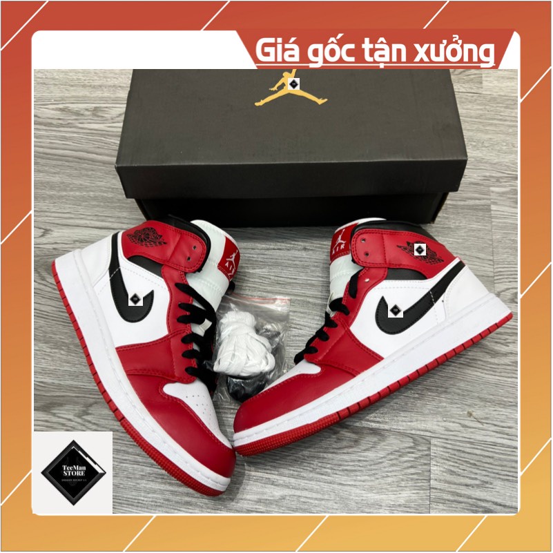 - Giày Sneaker Đỏ Trắng Cao Cổ Màu Cực Hiếm Hot Nhất 2022/Tặng 1 Bộ dây Cho 100 bạn Đầu Tiên
