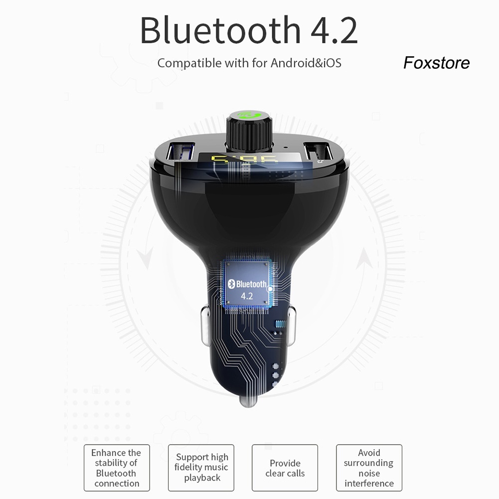 FS Máy Nghe Nhạc Mp3 Bluetooth Không Dây Bt23 Cho Xe Hơi