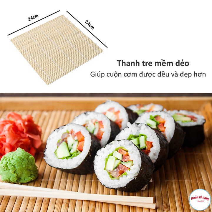 Mành Tre Cuộn Cơm rong biển Kimbap, Cuốn Sushi - br00415