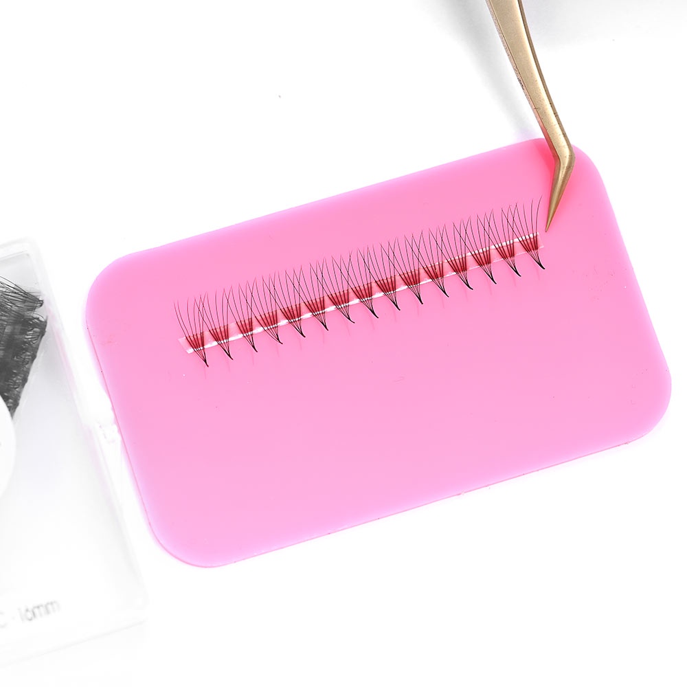 Mi fan MDC LASHES line 6D cong C - CC - D, độ dày 0.07 (1 hộp 1000 fan)