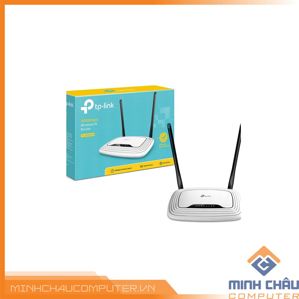 Bộ định tuyến không dây TP-LINK TL WR841N - Chính hãng