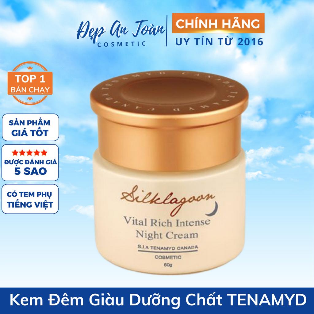 Kem Đêm Giàu Dưỡng Chất Tenamyd Silk Lagoon Vital Rich Intense Night Cream 60g