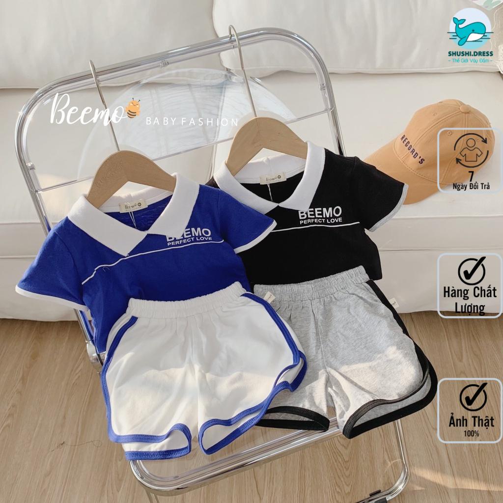 [Có sẵn] [Chất lượng] Bộ Thể Thao Beemo Có Cổ Polo Unisex Thun Cotton Mềm Mại