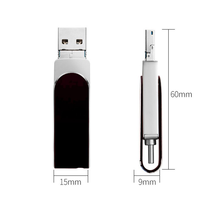 Usb 3 Trong 1 Cổng Type-C Android Micro Usb U-Disk Otg Cho Máy Tính