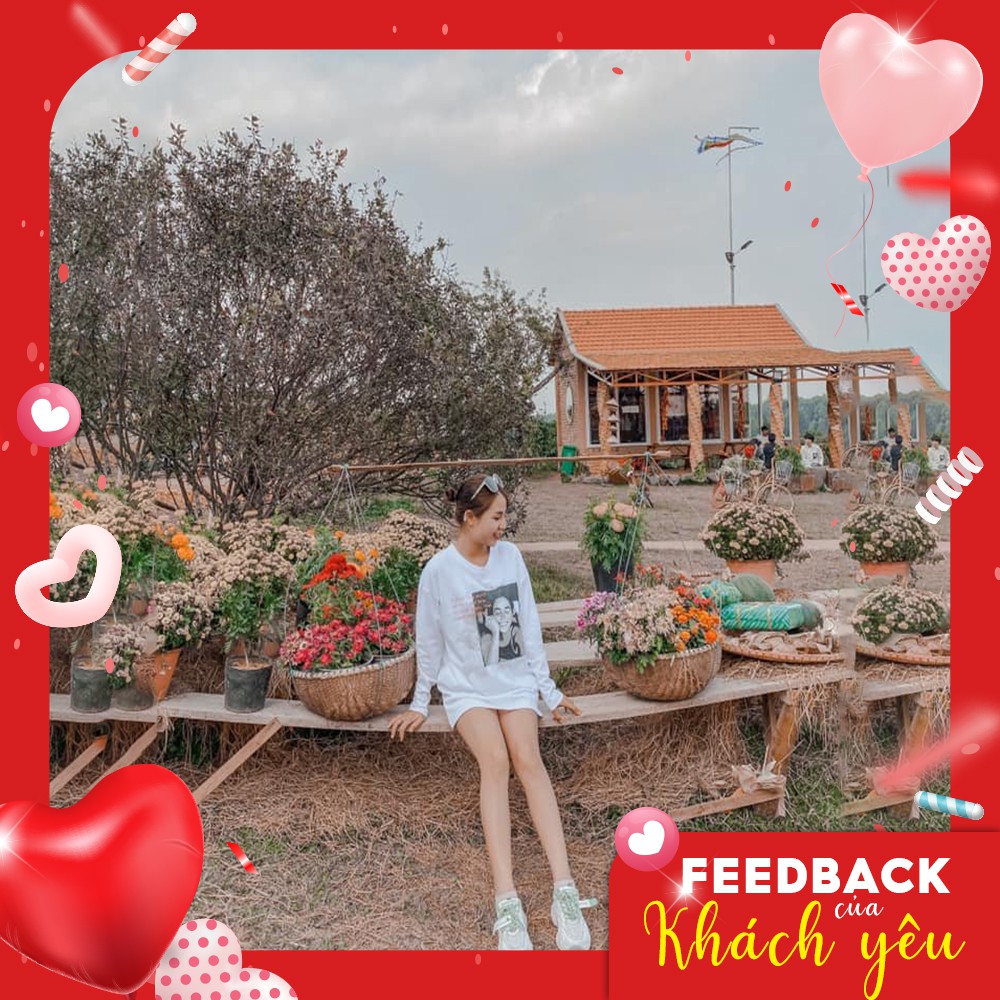 [Mã WABRGM11 giảm 10% đơn 250K] Áo thun nữ phom rộng tay dài in loang GUMAC thiết kế basic ATB1123 | BigBuy360 - bigbuy360.vn