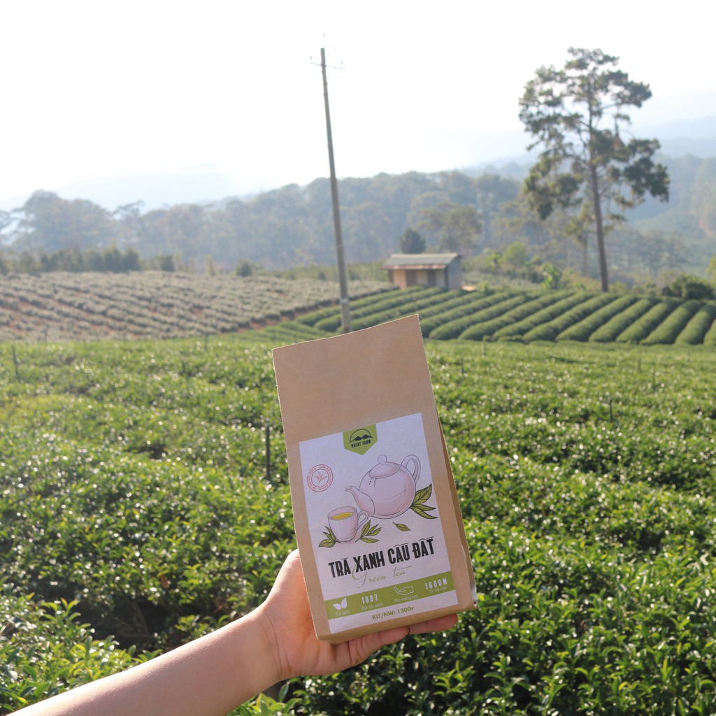 Trà xanh Cầu Đất(150gram)- Dalat farm