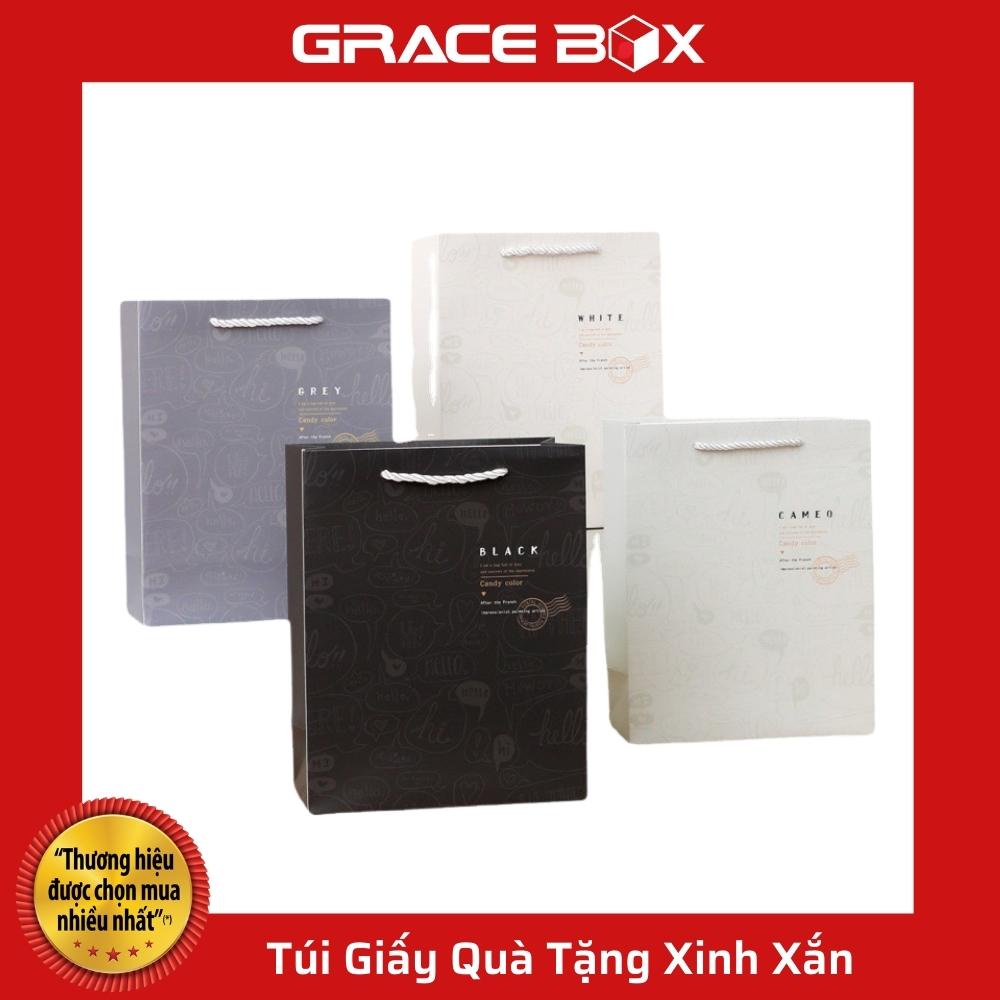 Túi Giấy Quà Tặng Siêu Cute - Siêu Thị Bao Bì Grace Box - Mẫu Giao Ngẫu Nhiên
