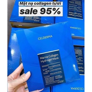Mặt nạ Marine Collagen Hydrogel Mask dưỡng ẩm, trắng da, chống lão hóa, nội địa Hàn, date 10/2020