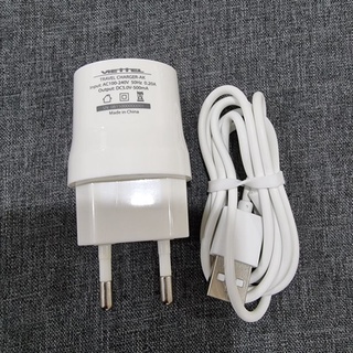 Bộ củ sạc dây sạc Micro USB Viettel 5V 0,5A chính hãng, phù hợp sạc tai nghe Bluetooth, đồng hồ