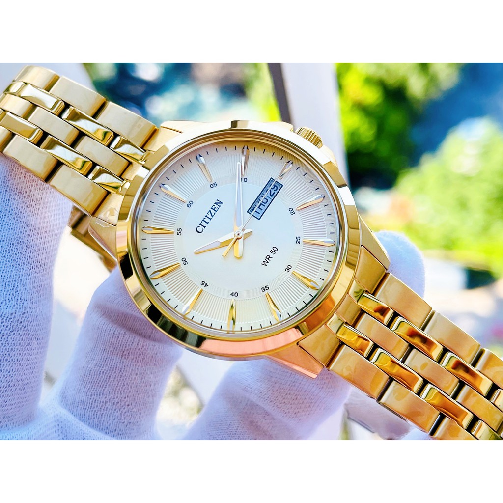 Đồng Hồ CITIZEN BF2013-56P Quartz Chính Hãng Tặng Dây Da Cao Cấp