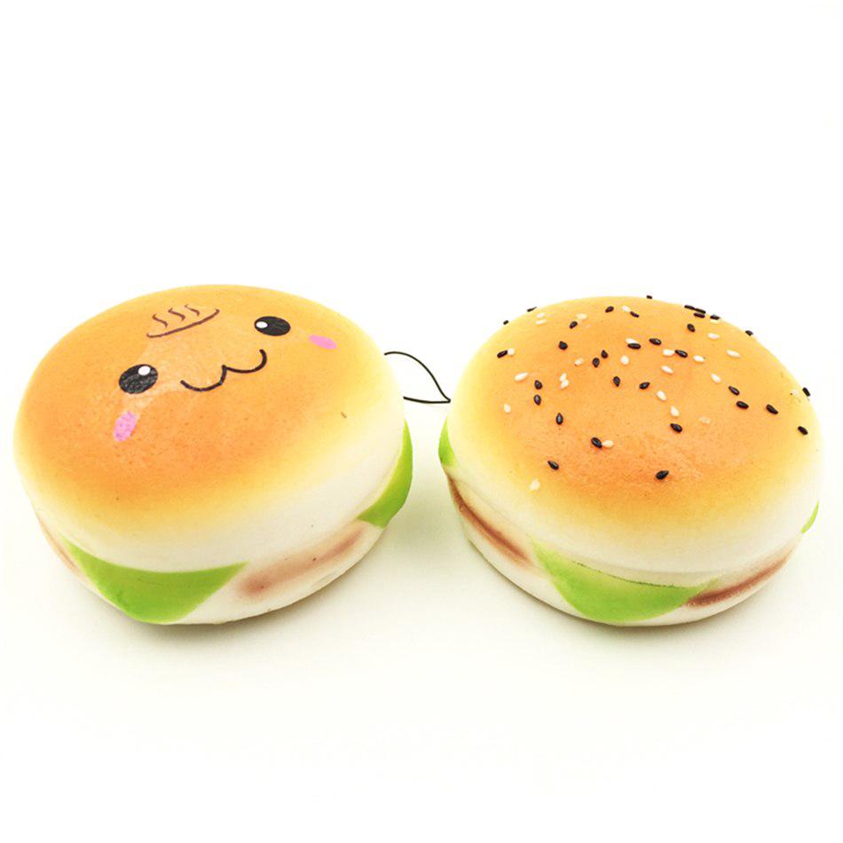 Đồ chơi Squishy hình bánh Hamburger 10cm