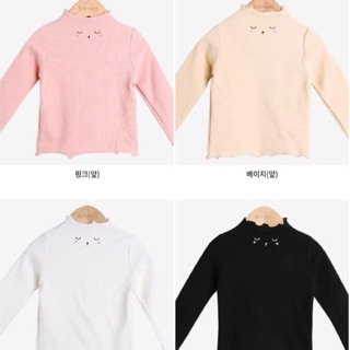 Áo cotton tăm giữ nhiệt bebezooo cho bé gái
