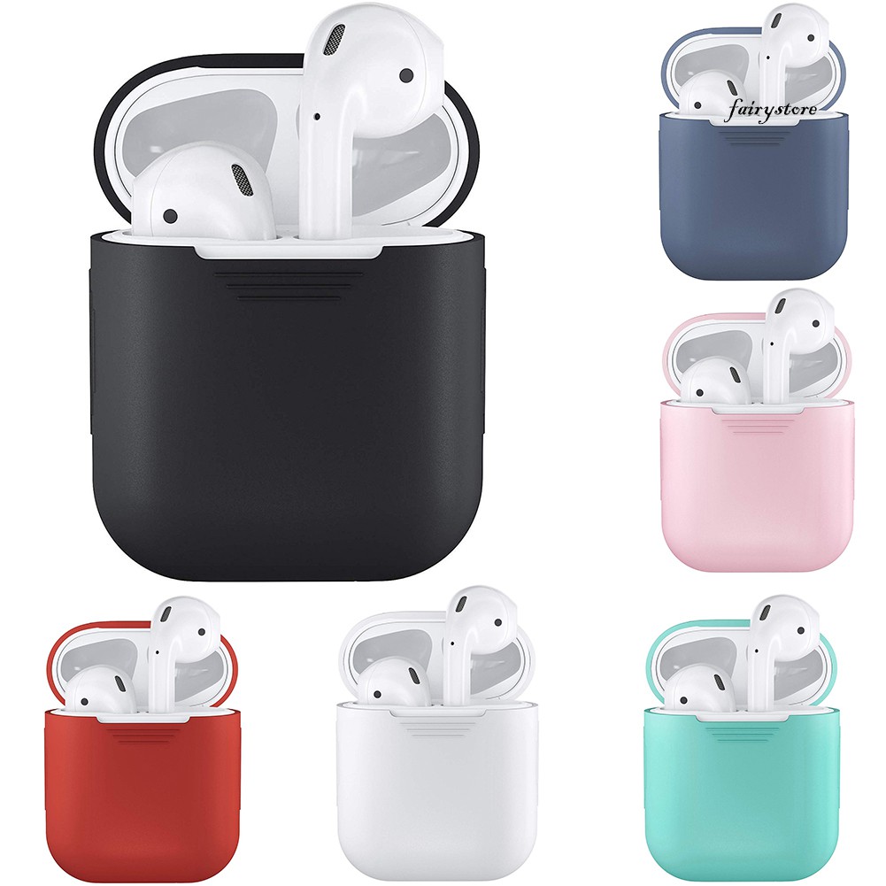 Fs Hộp Đựng Tai Nghe Apple Airpods Chống Sốc