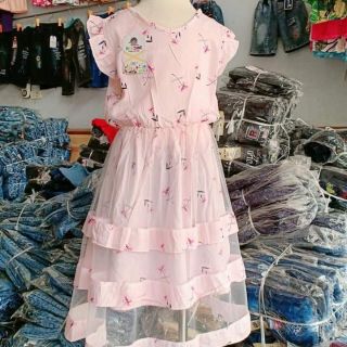 Combo sét váy lanh lụa loai 1 cho bé